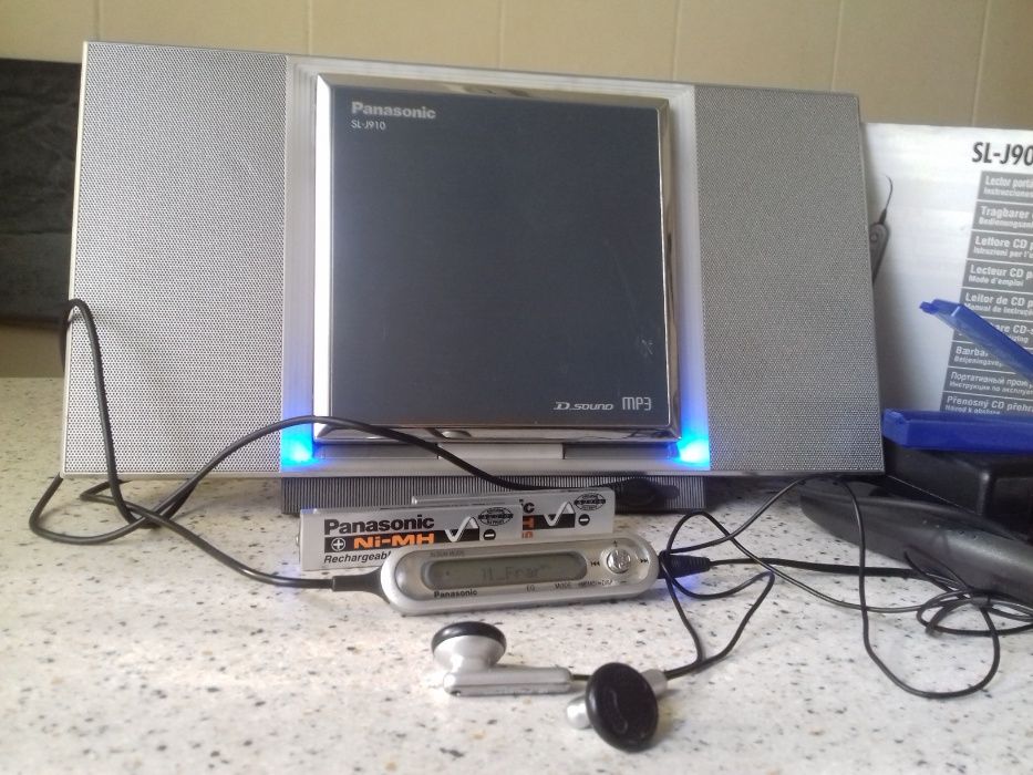 Стереосистема Panasonic SL-J910 настольная с CD плеером.Пр-во: Япония