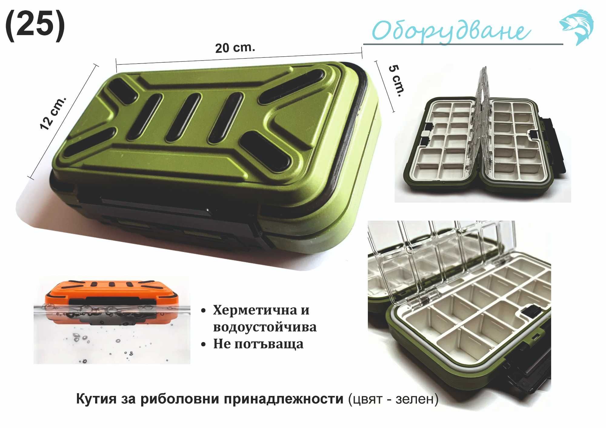 Ретрактор, Чанта, Елек, Въдица, Кеп, Кутия,