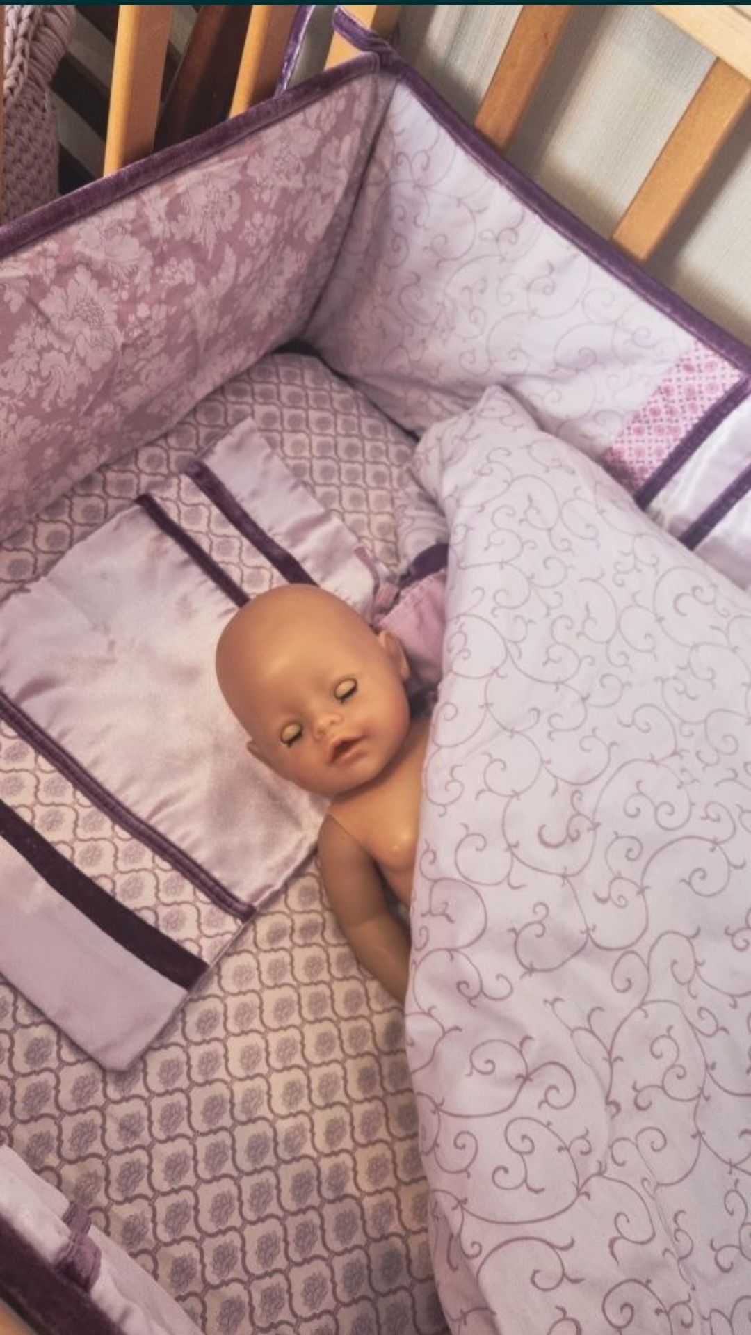 Детская кроватка с ящиком