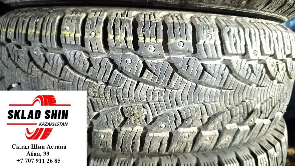 Склад шин: б/у зимние шины (липучки, шипы) 235/60/18 Европа / Япония