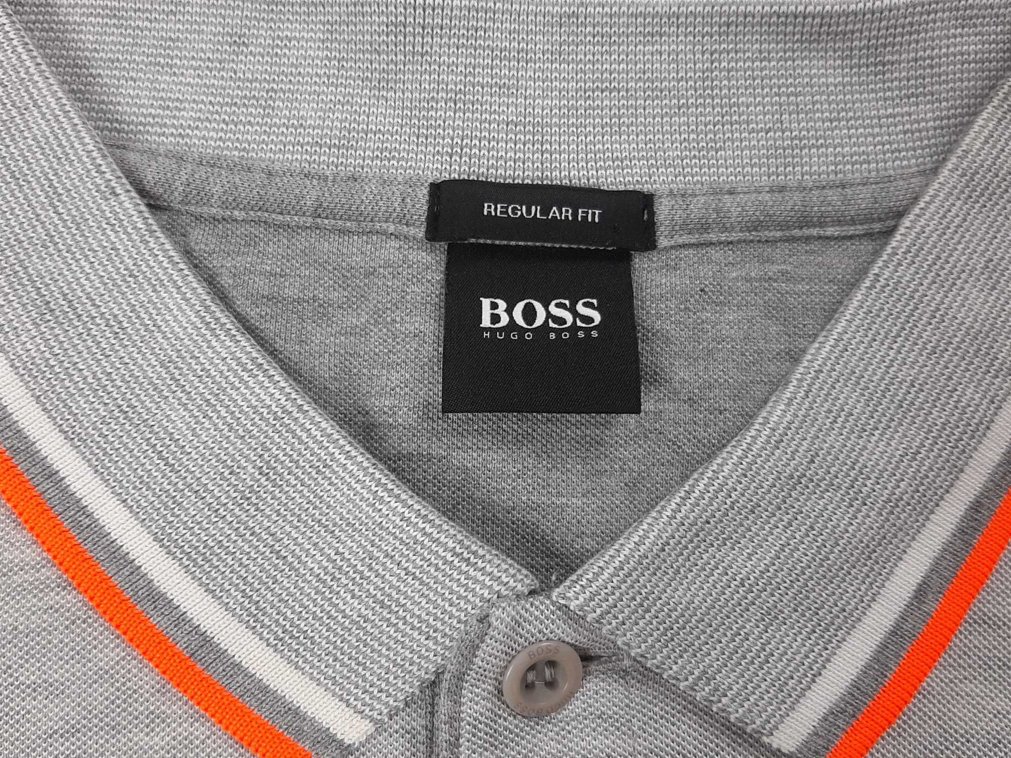 Hugo Boss Paddy 2 - Оригинална мъжка тениска с яка р-р XL