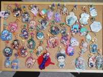 Vand brelocuri din colectia personala | Demon Slayer, Genshin, anime