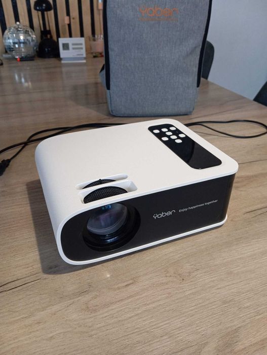 Proiector LED WiFi 6, Bluetooth 5.0, 15000 lumeni, Suporta 4k