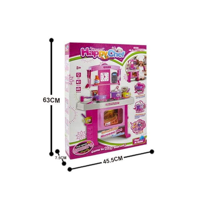 Детска кухня M-Toys с аксесоари, Светлини и звук