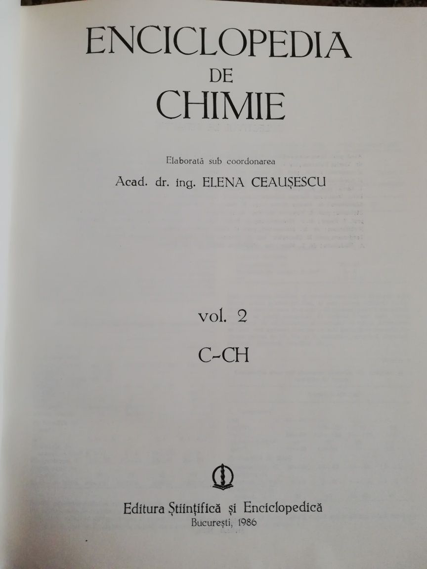 Enciclopedia de chimie vol. 2