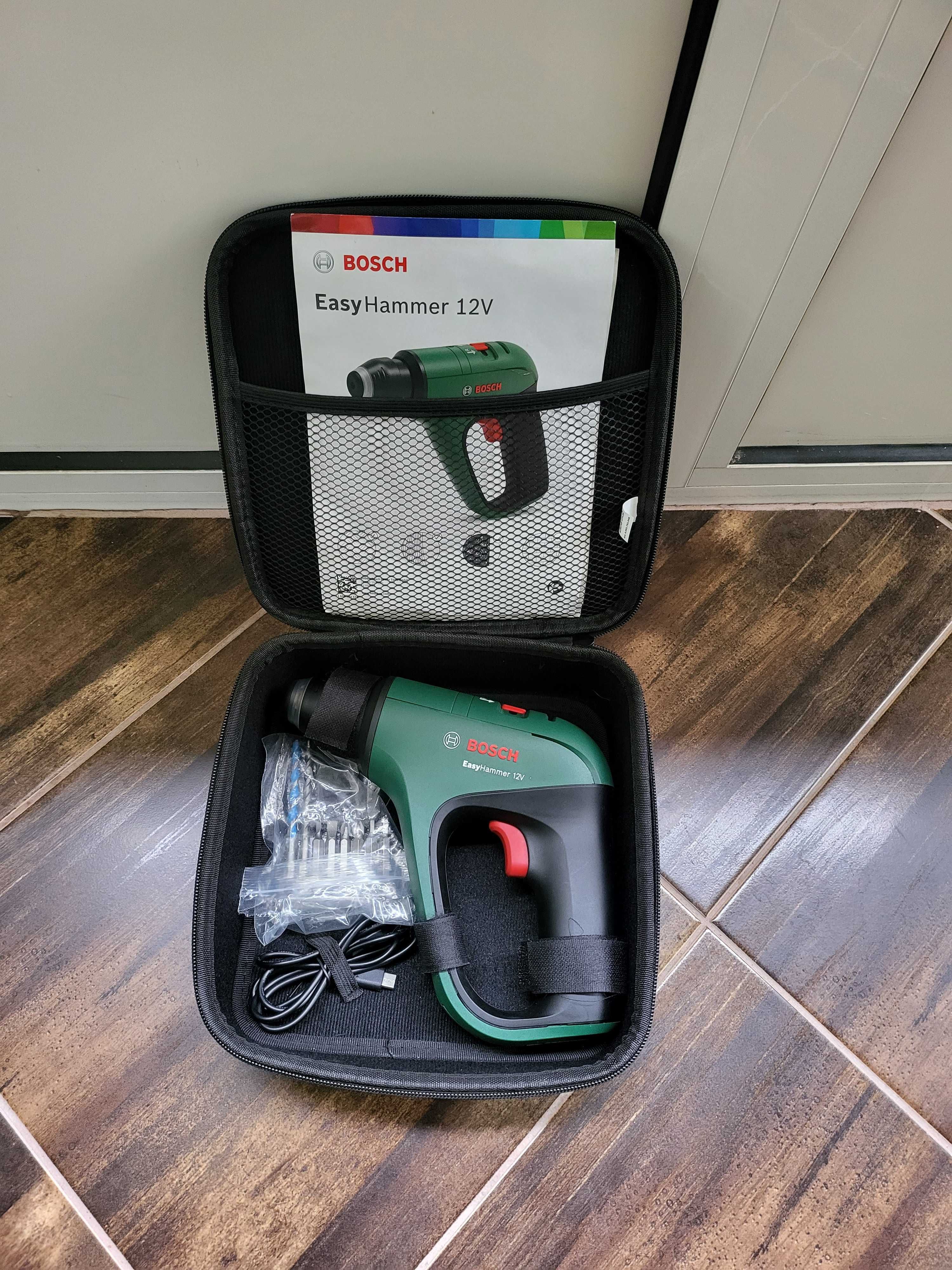 Bosch Home and Garden EasyHammer 12V - Акумулаторна ударна бормашина.