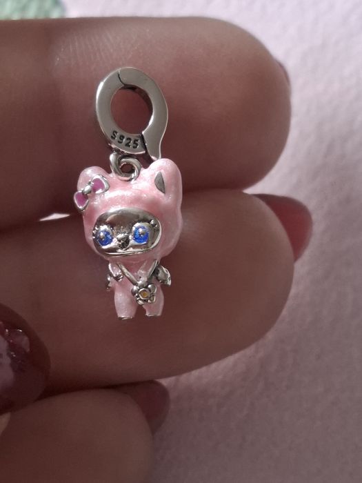 Pandantiv argint nou Labubu