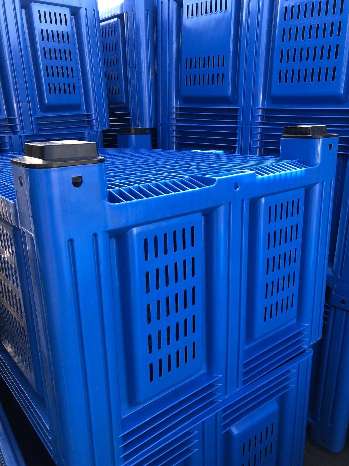 Boxpaleti Peforati, Containere Depozitare Fructe, Lazi Plastic, Noi