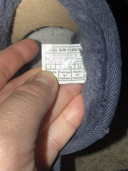 UGG ultra mini albastru marin