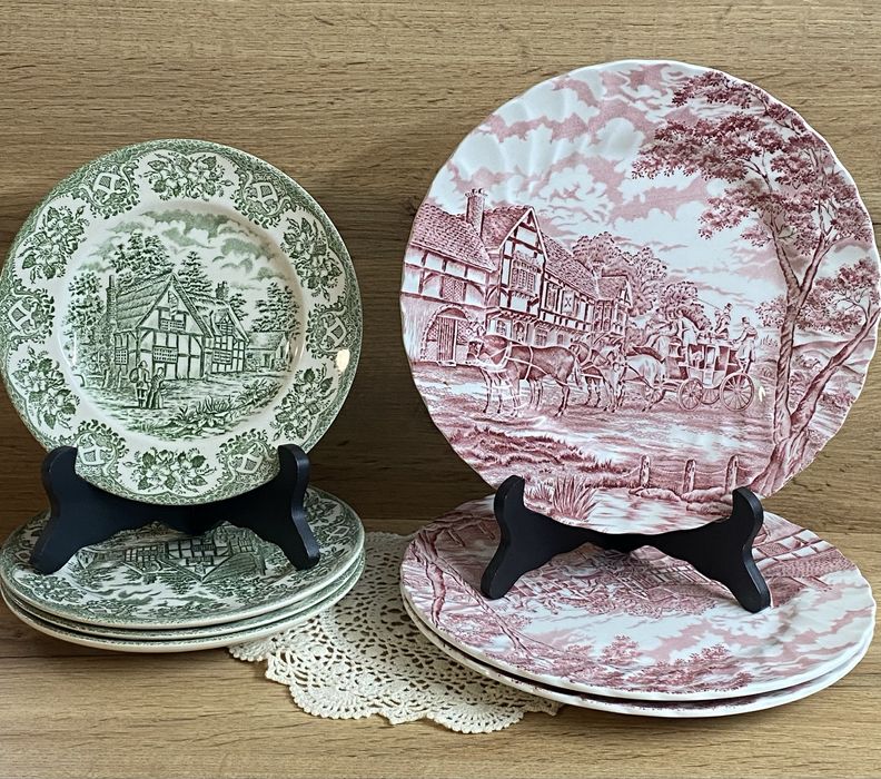 Английски порцеланови чинии