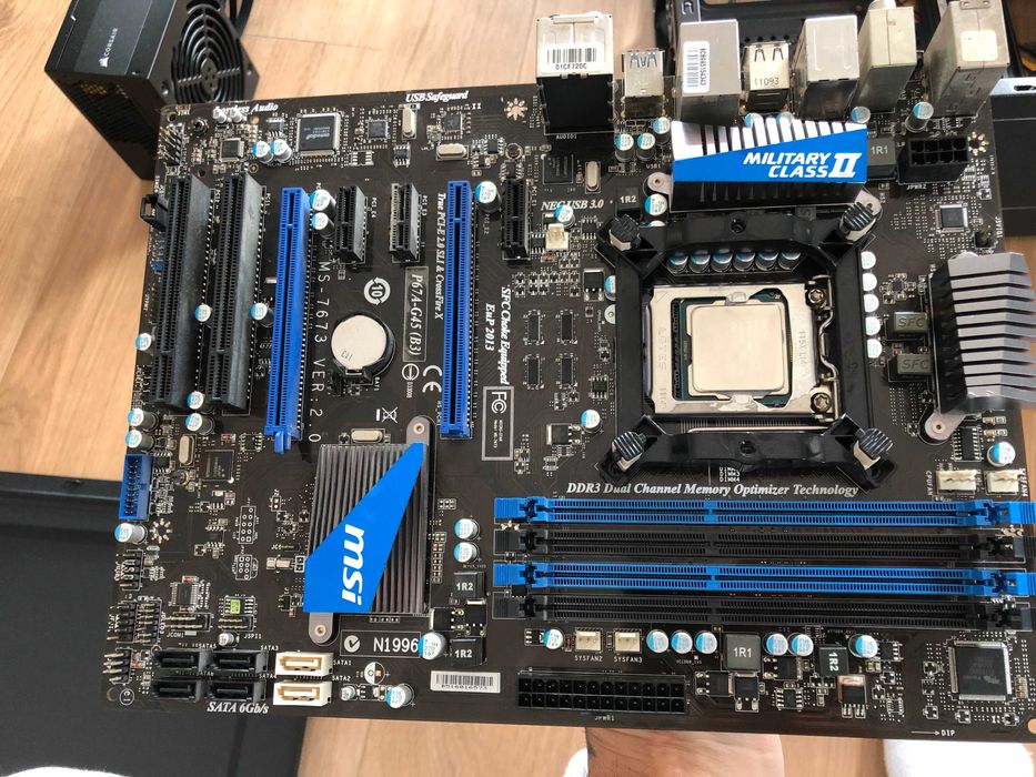 componente PC i7-3370 3.40ghz , 16GB DDR3 , placa baza MSI P67A-G45