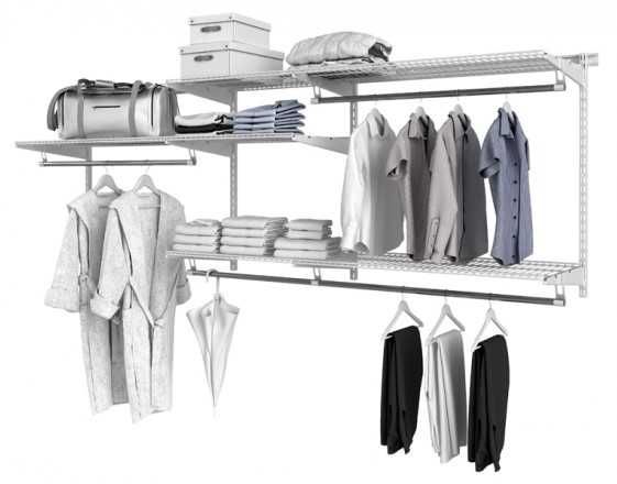 Комплекты гардеробной системы на 1 и 2 метра