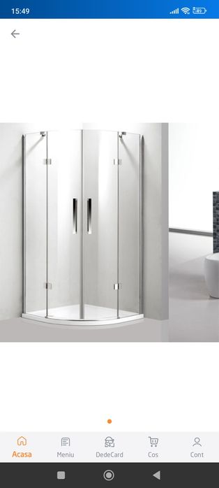 Cabina dus fara cadita