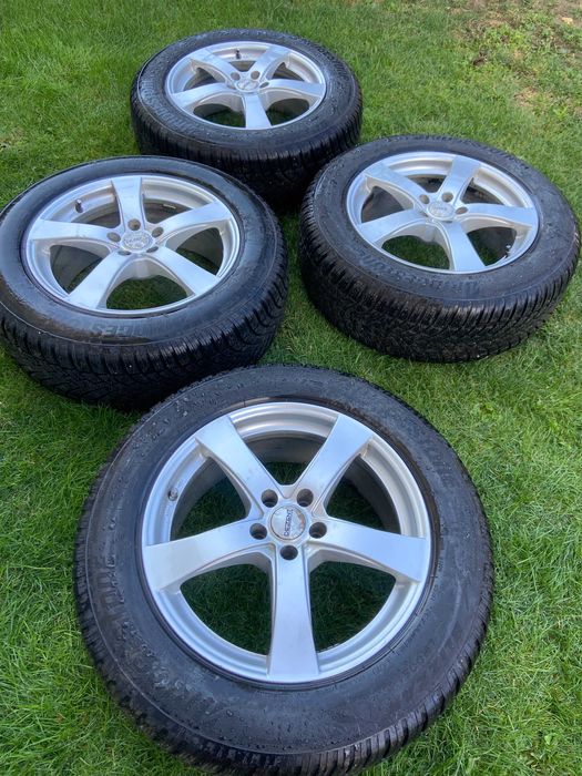 Jante DEZENT 18" plus cauciucuri iarna 90% 235/60R18