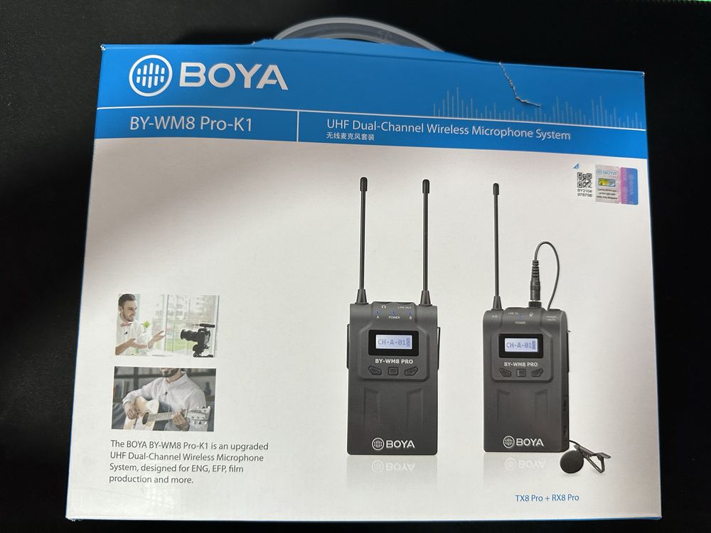 Lavaliere Boya BY-WM8 Pro-K1 wireless