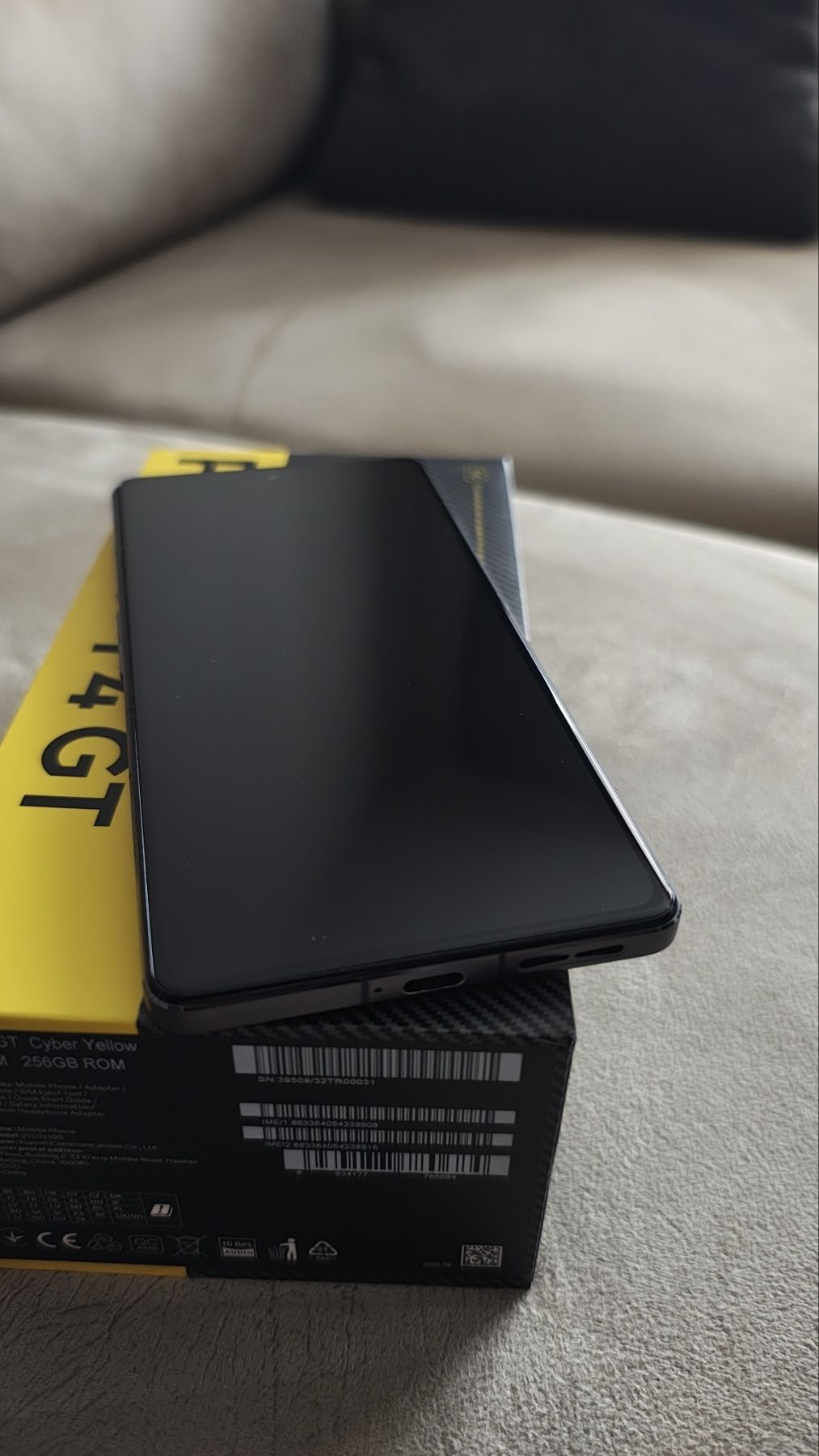 Poco F4 gt 5g 12GB RAM/256 ROM