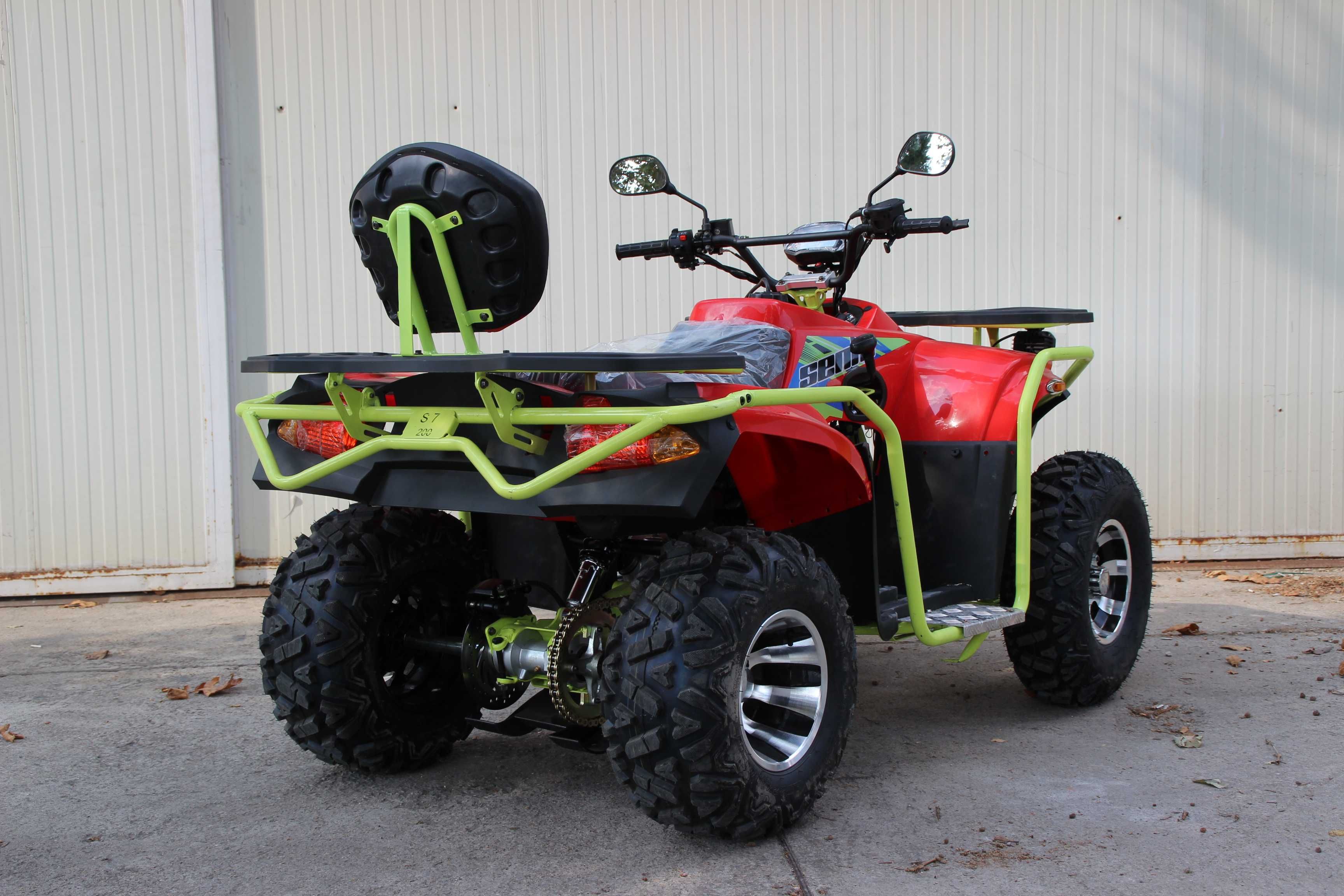 Бензиново ATV 200cc MaxMotors BruteTourist Rollbar