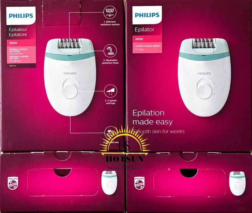 Эпилятор PHILIPS Оригинал 
Model:#BRE224/00