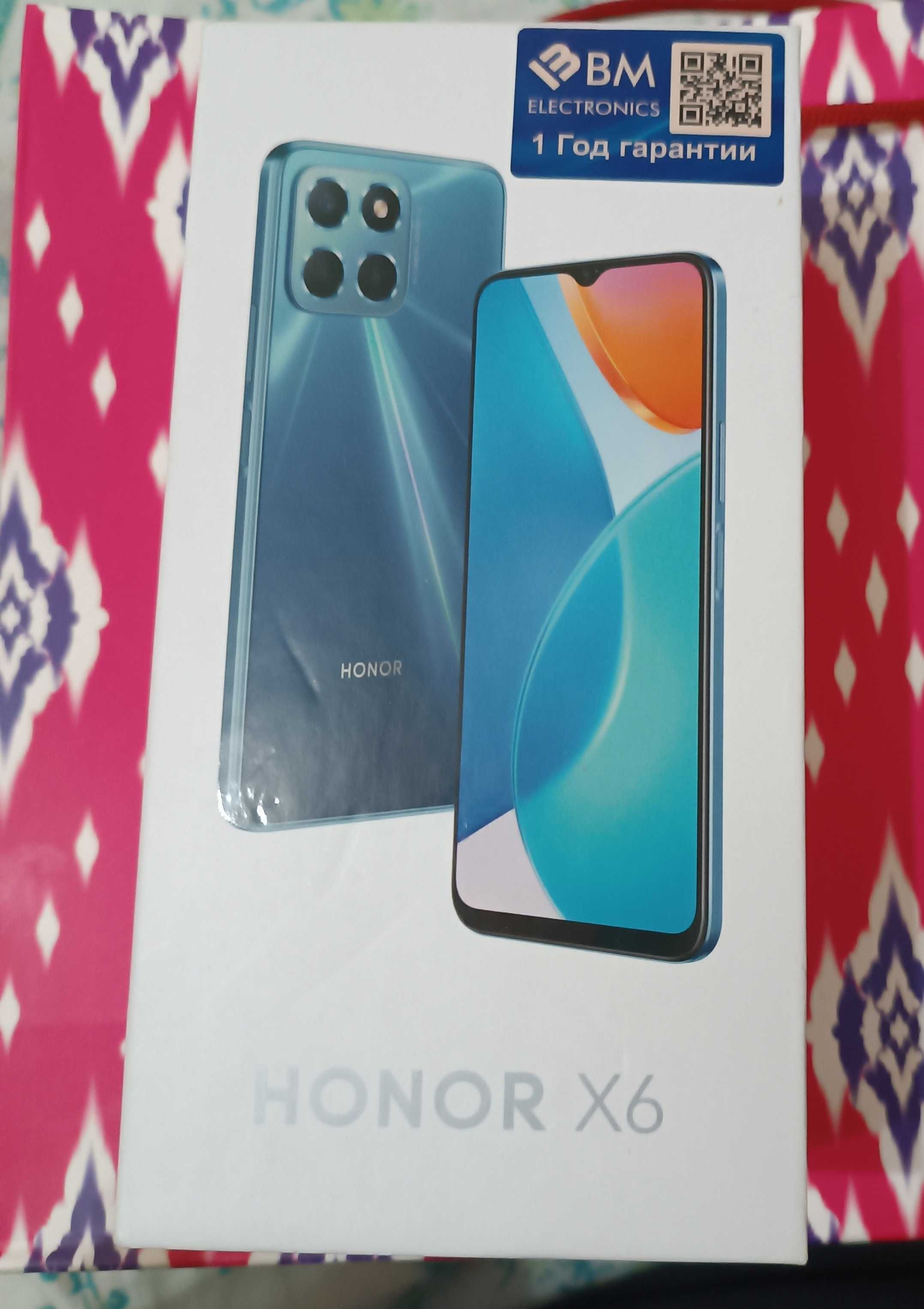 Смартфон Honor x6 64  гб,б/у