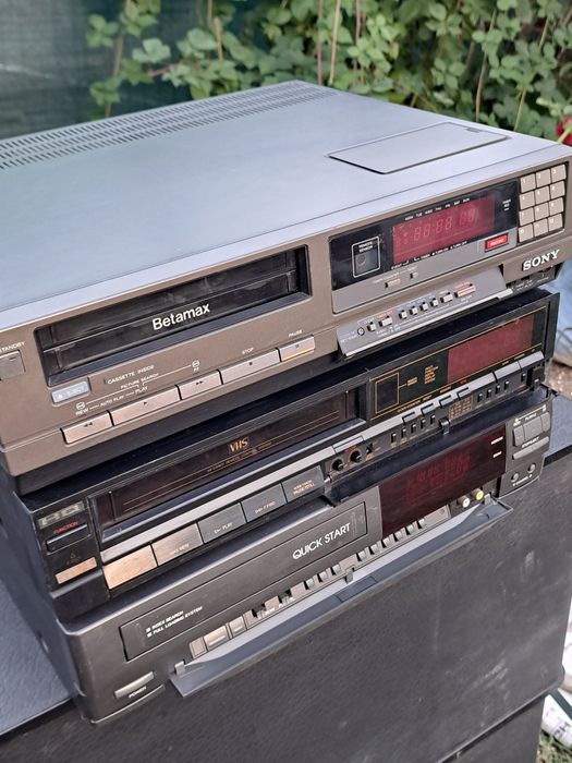 Betamax vhs  functional.