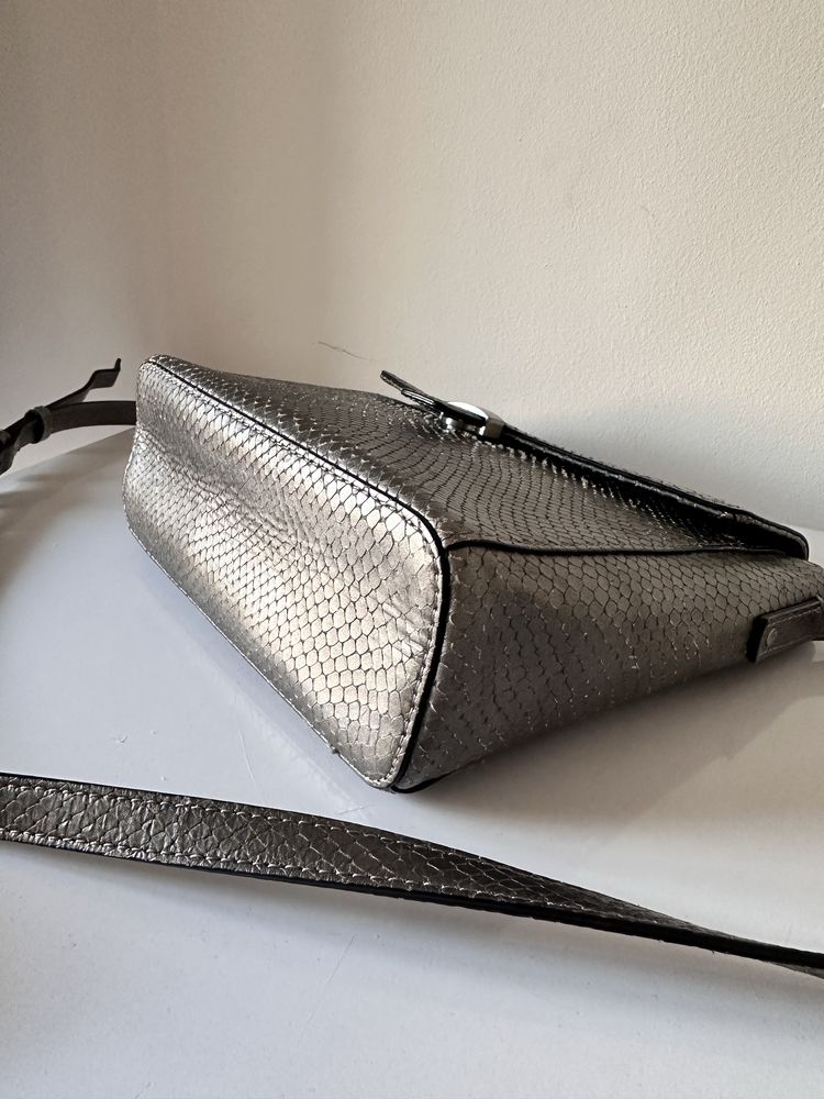 Чанта Ecco crossbody естествена кожа