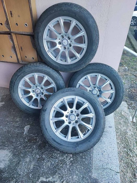 Джанти за мерцедес 16” 5х112 + зимни гуми