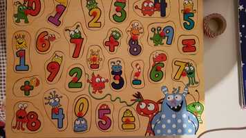 Puzzle-puzzle cu  numere