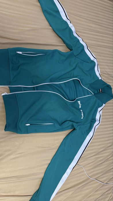 hanorac palm angels verde  marimea s