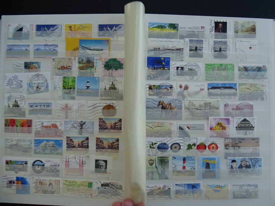 Germania Bund - Clasor cu timbre stampilate 1960-2000 (Lot 338)