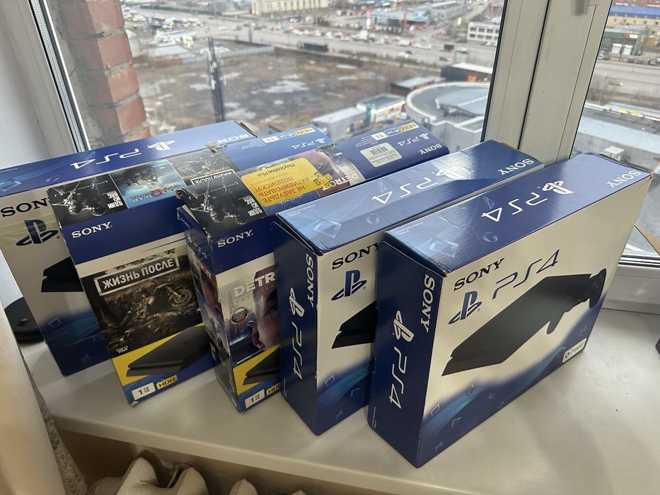 Sony playstation 4 slim коробка