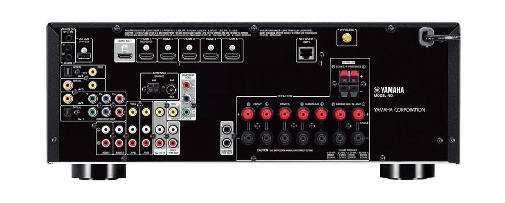 Vand Receiver AV de Rețea Yamaha RX-V677 - 7.2 Canale, Wi-Fi & 4K