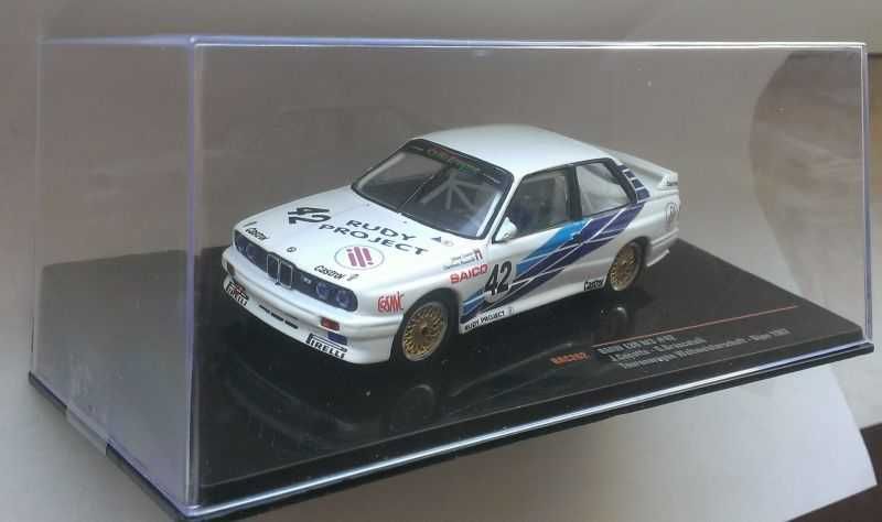 Macheta BMW M3 E30 WTCC 1987 Cecotto - IXO 1/43 Ursulet