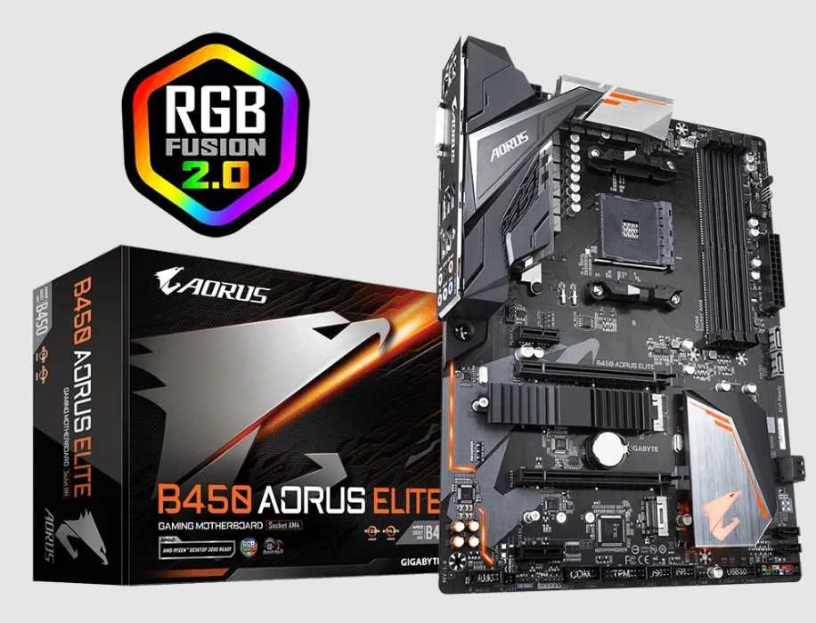 Материнская плата Aorus B450 Elite AM4