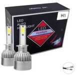 Комплект led 36w 7600lm диодни 2бр. крушки h1 h4 h7 h11 hb3 hb4 12v