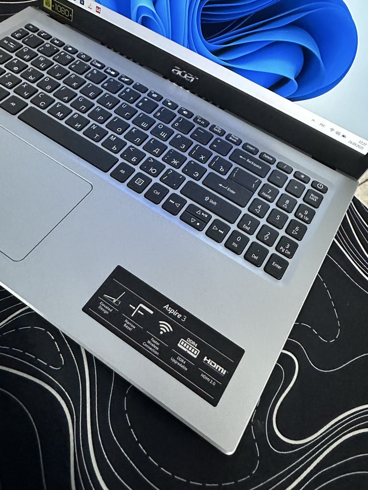 Acer Core i5-1135G7 ОЗУ-8ГБ ССД-512ГБ как новый цикл 18 без единой цар