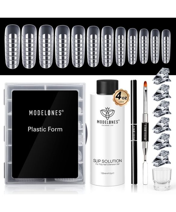 Kit polygel pentu unghii, Modelones