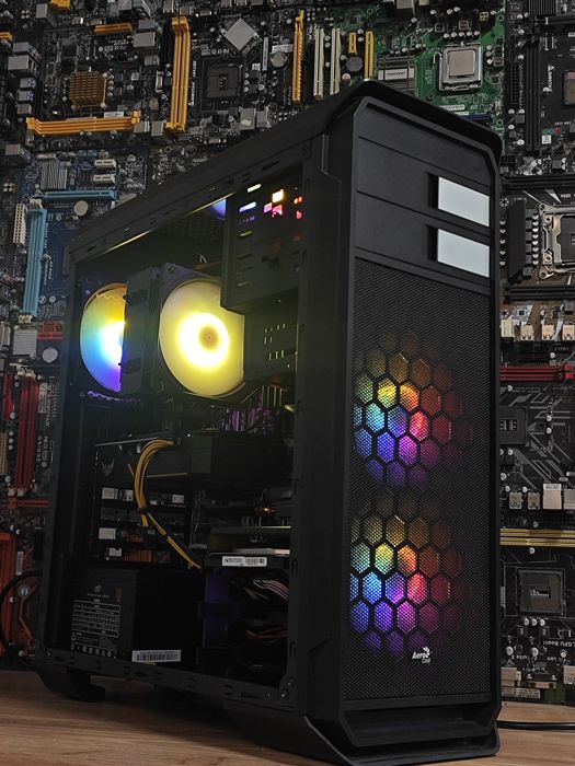 Компьютер Тянет все/i7 7700 /RTX 1660/SSD 120/HDD 1T/OZU 16g