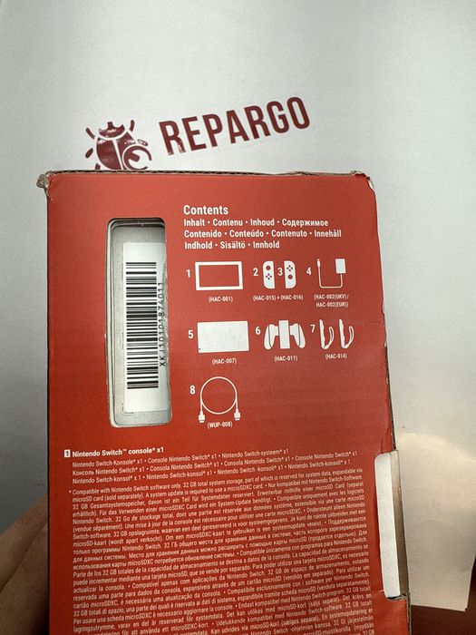 Nintento Switch V2 - nou - nefolosit -