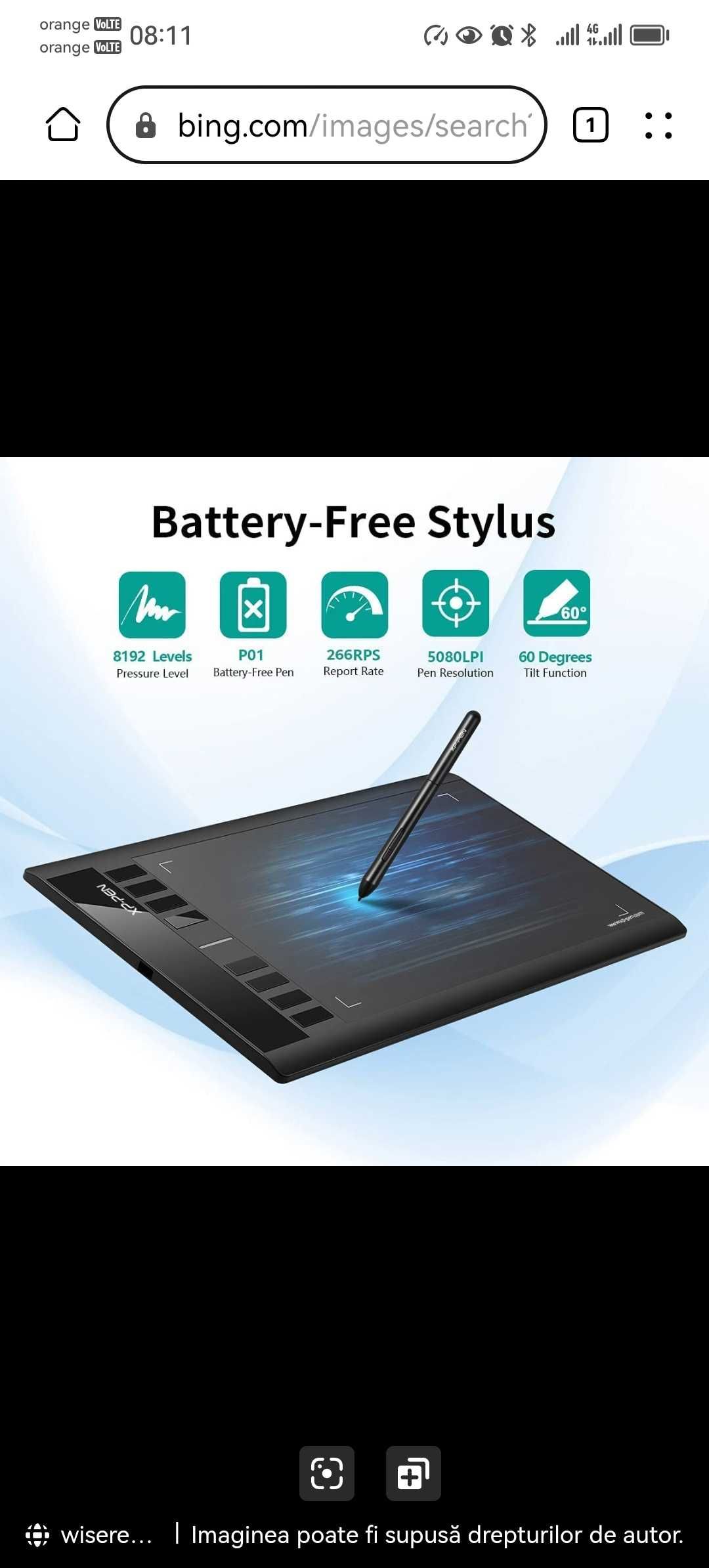 Tableta grafica star 03 v2 pen tablet
