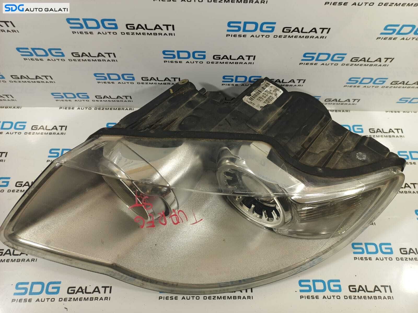 Far Stanga cu Lupa FARA Xenon Volkswagen Touareg 2007 - 2010 Cod 7L6941039A 1LL247032-09 [L1965]