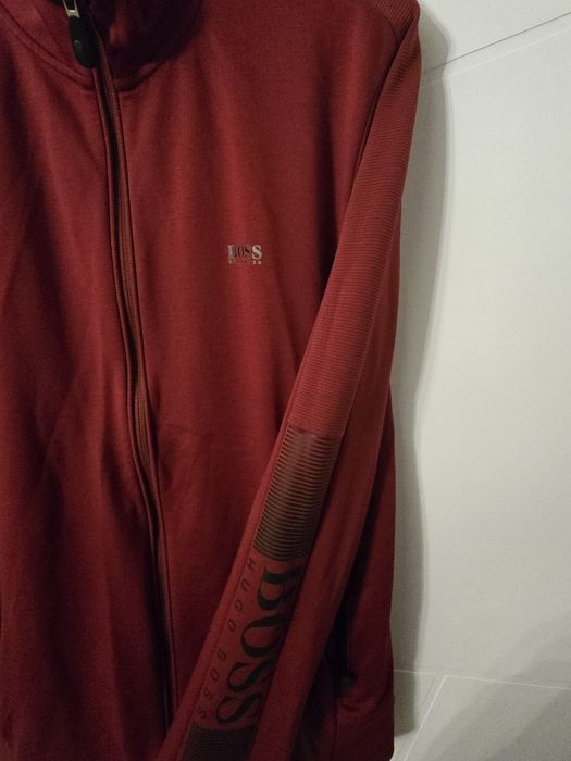 Hanorac cu fermoar / bluza trening HUGO BOSS 100% originala deosebita