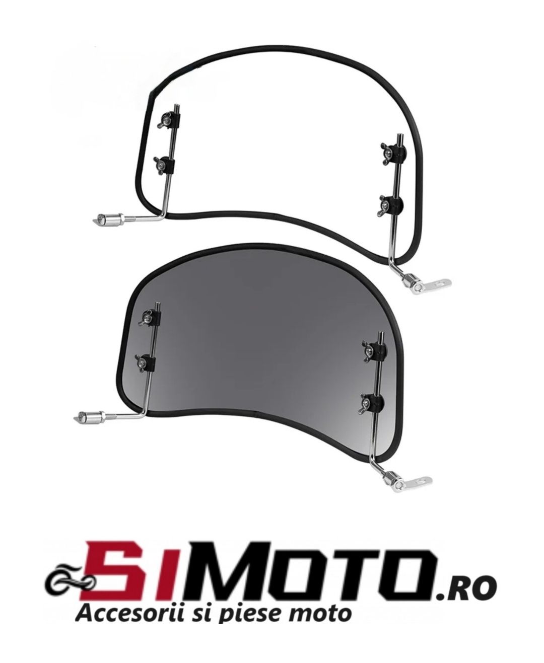 Parbriz scuter moto universal deflector vânt retro