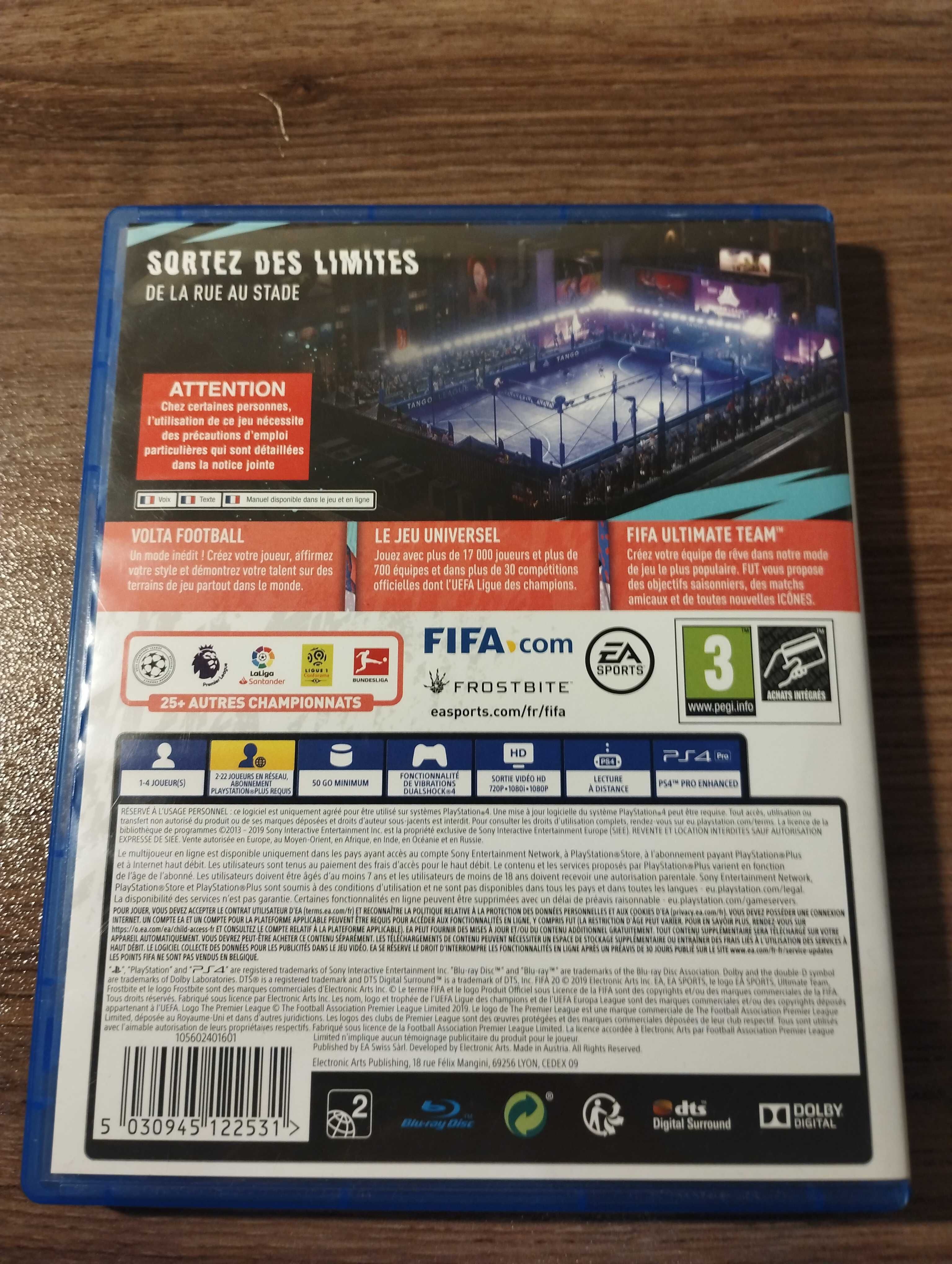 Fifa 20 за playstation4