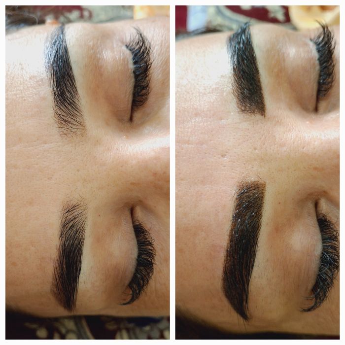 Обучение перманентного макияжа, татуажа, пудровые брови