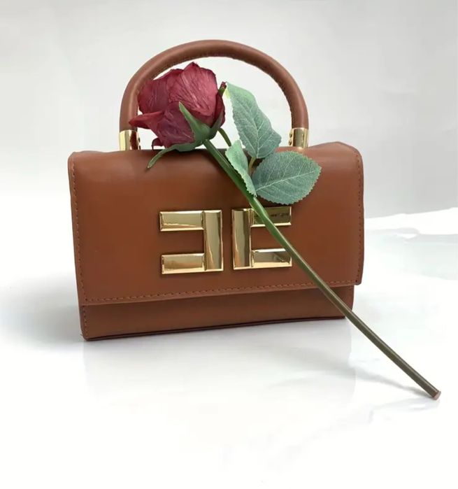 Чанта Elisabetta franchi кафява