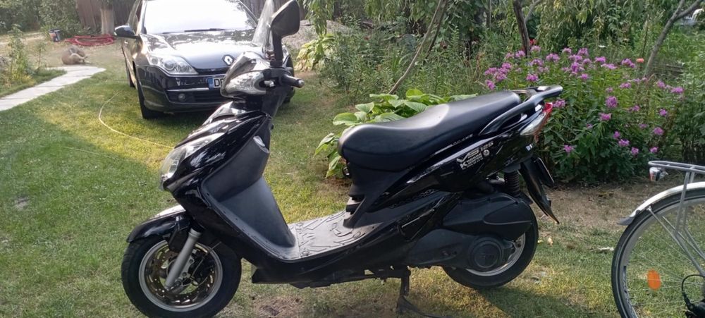 Scuter sym vs 125, 2009, 7300 km originali,