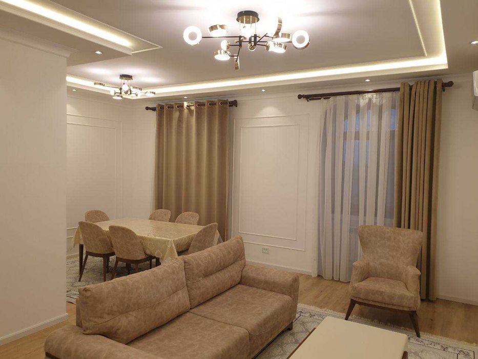 ЖК Parisien мост Мукими 3-ком 2-уровня 8/8 131 м² 3 с/у ремонт меб/тех