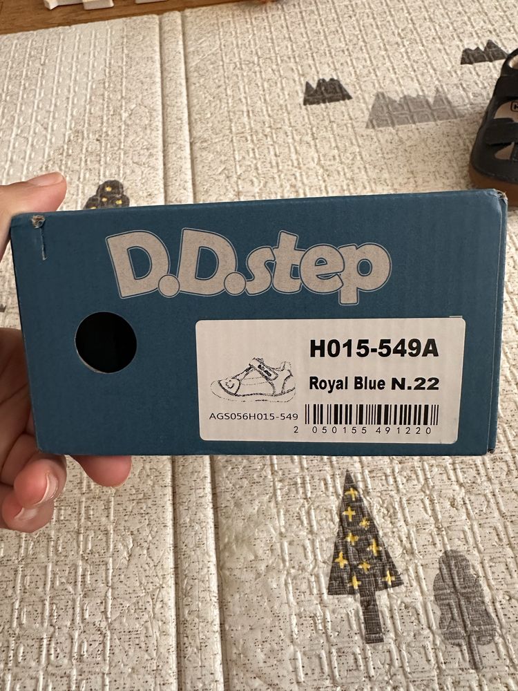 Детски боси обувки DDstep - размер 22 - нови