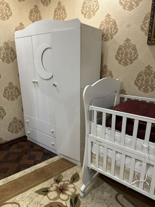 Детский шкаф ва кроват