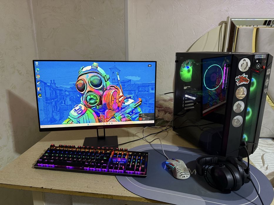 Продам игровой компьютер RTX 3060 ПОЛНЫЙ КОМПЛЕКТ